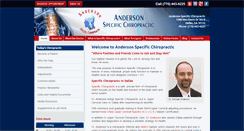 Desktop Screenshot of andersonspecific.com